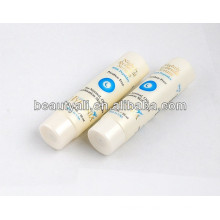 round cosmetic white tube